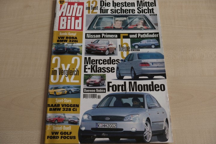 Deckblatt Auto Bild (22/1999)